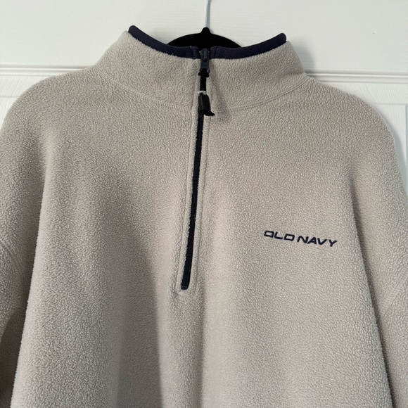 Old Navy Men's Tan Zip-Up Sweater - Picture 8 of 8